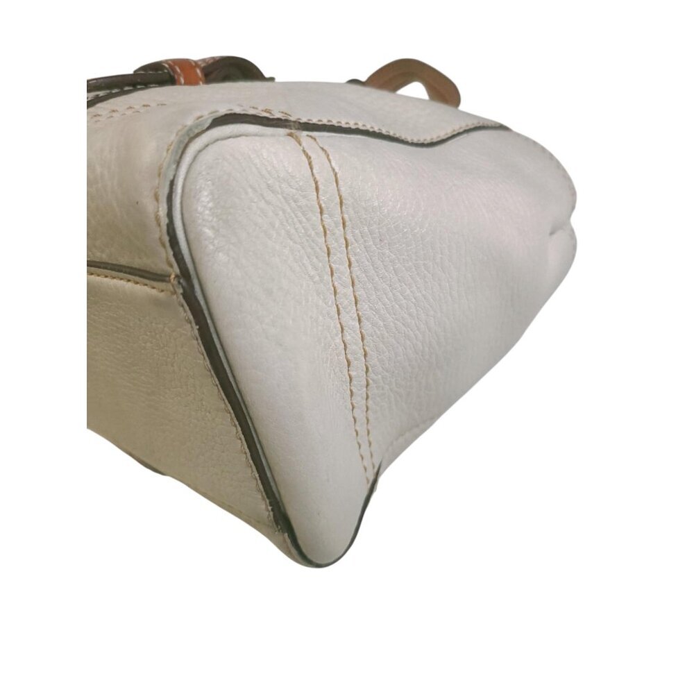 Vintage COACH CHELSEA SATCHEL IVORY/CREAM - Picture 3 of 9